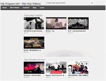Tablet Screenshot of hip-hoppen.net
